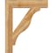 Ekena Millwork Funston Block Rough Sawn Bracket, Western Red Cedar, 6"W x 34"D x 42"H BKT06X34X42FST05RWR - alternate 2